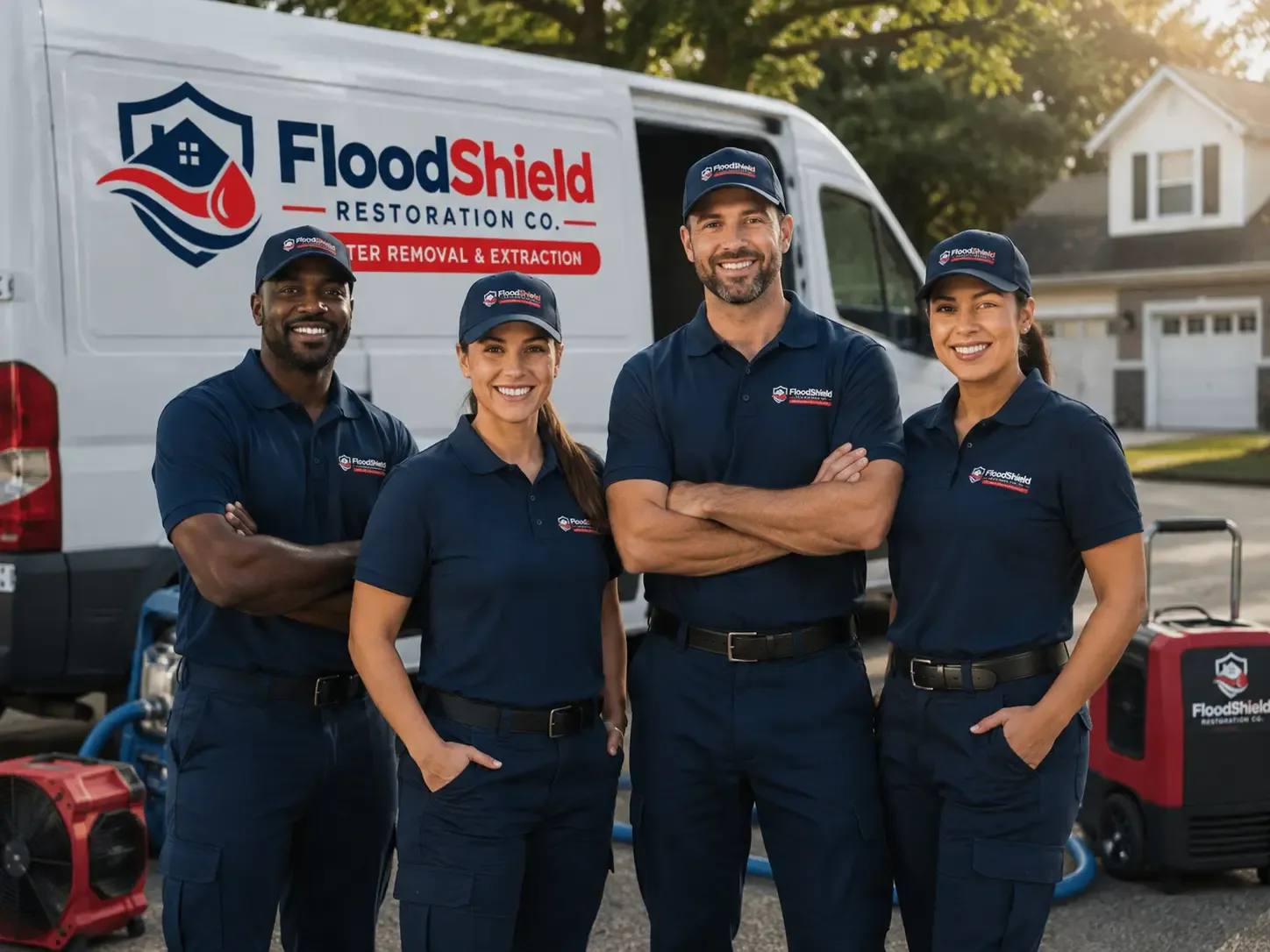 Flood Damage Restoration company in Churchs Ferry, ND